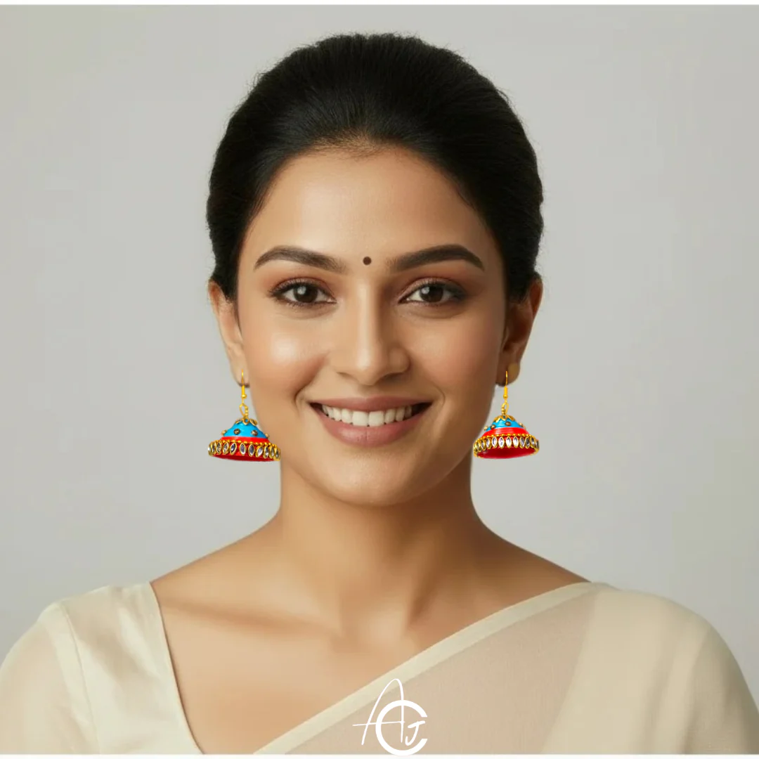 Satement Jhumka : Handmade - Image 3