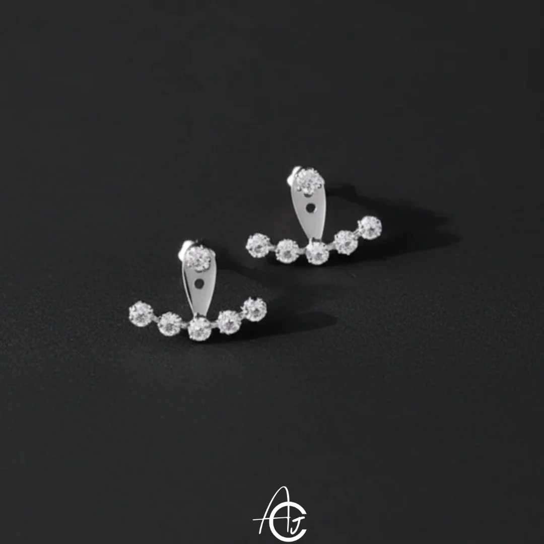 Bling Minimal Earrings - Image 6