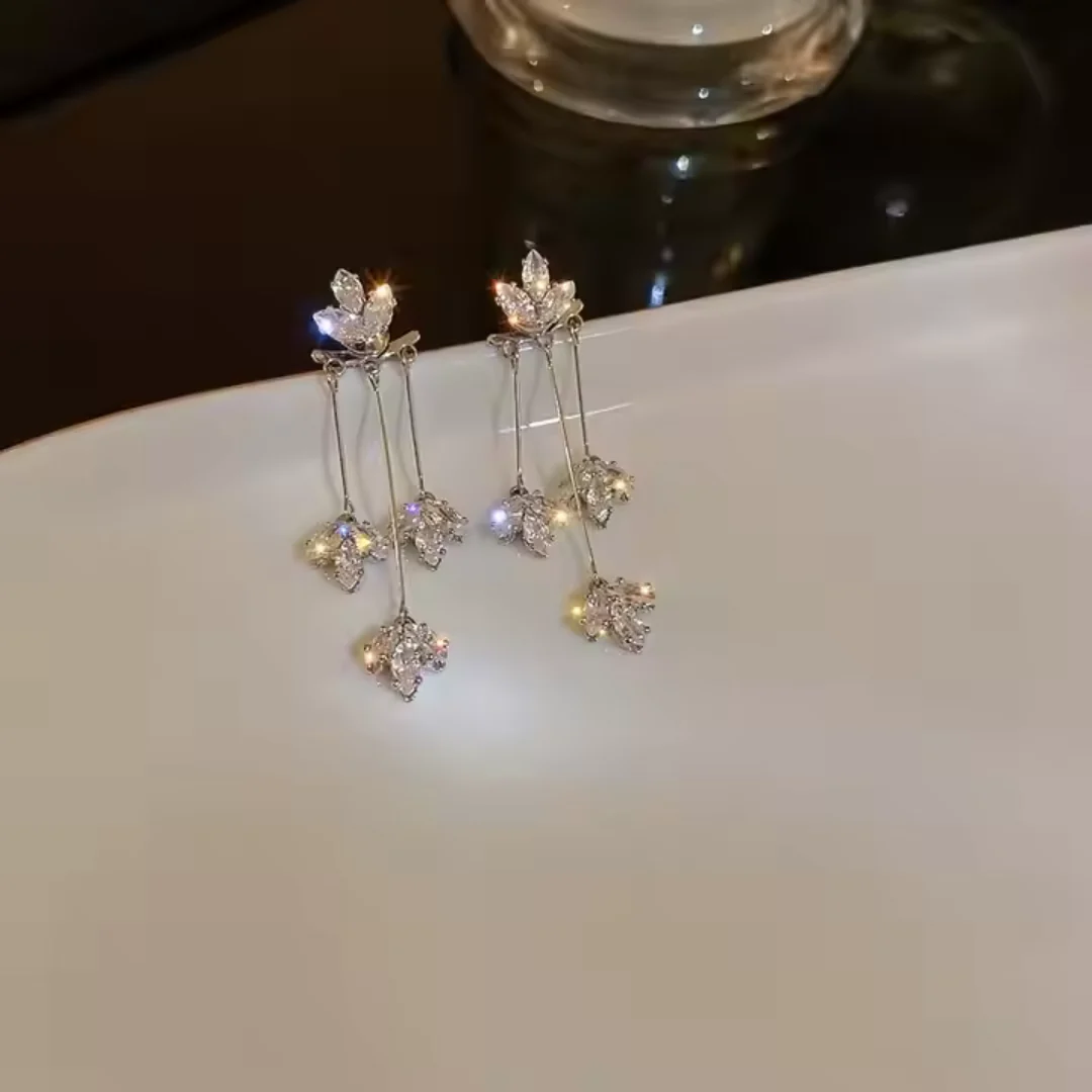 Bling Statement Earrings - Image 5