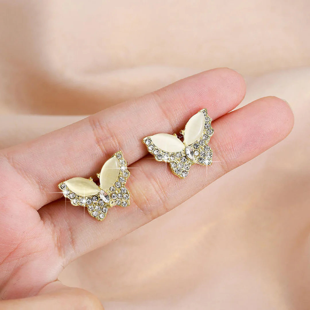 Butterfly Bling Earrings - Image 7