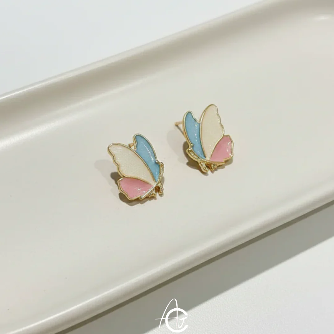 Butterfly Statement Earrings - Image 5