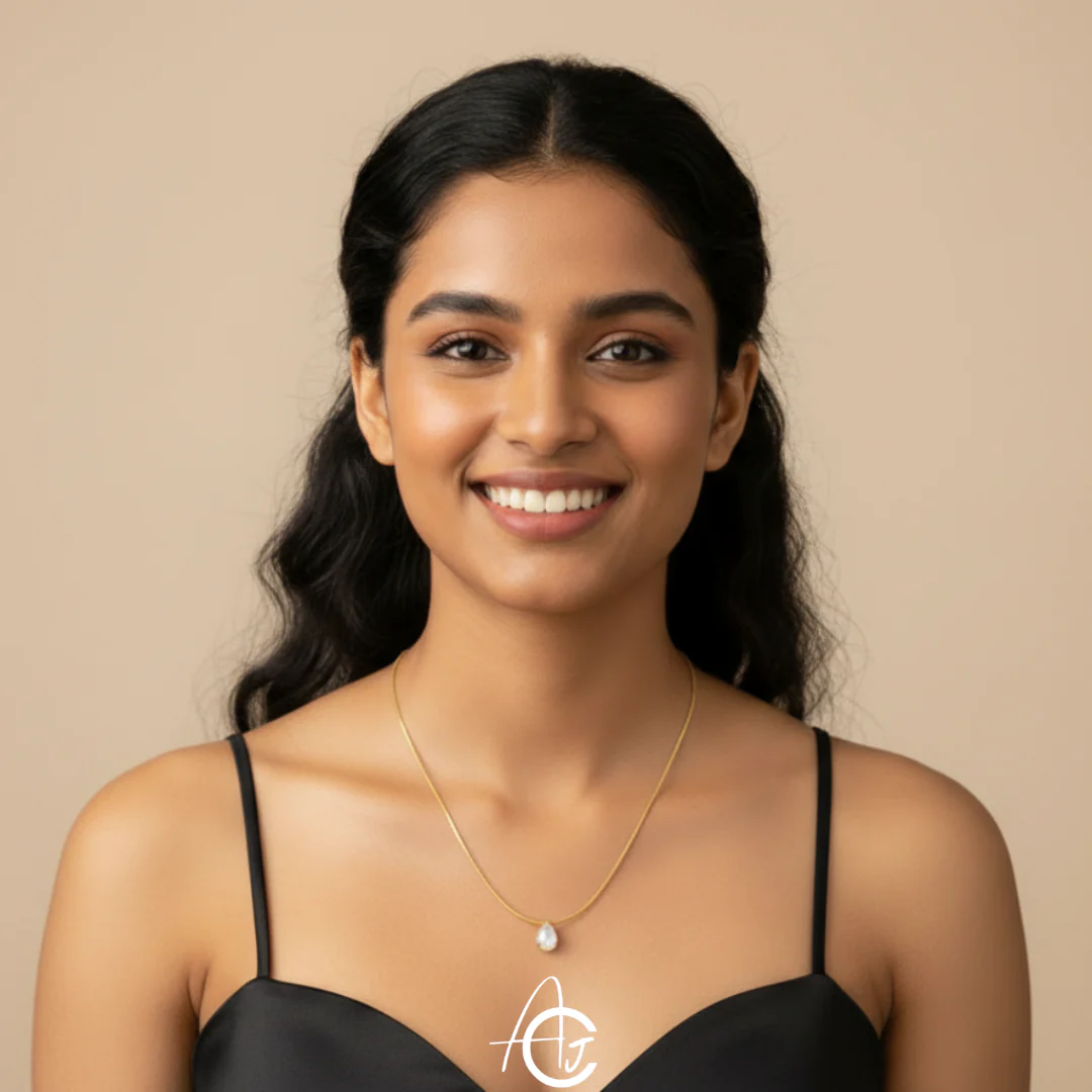Drop Solitaire Necklace - Image 5