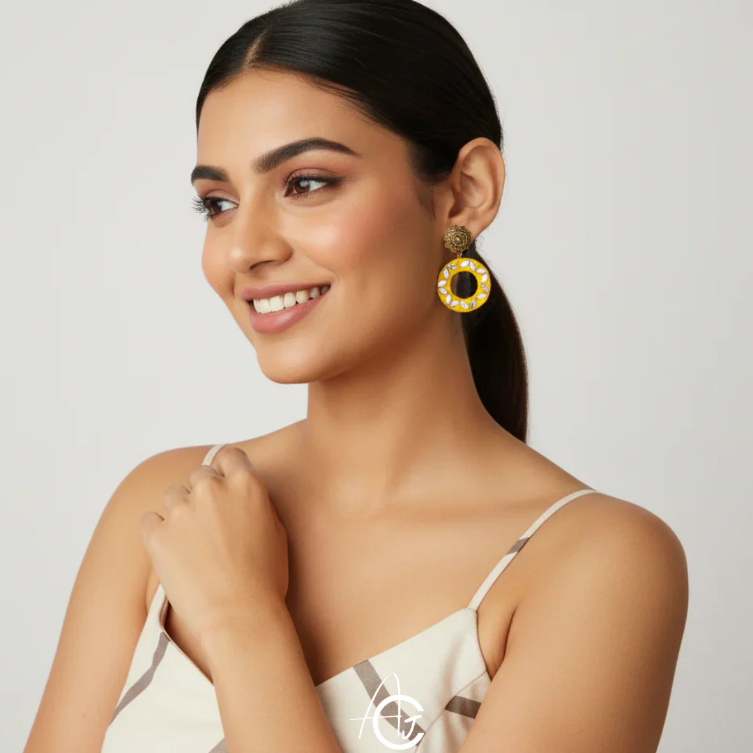 Statement Earrings : Handmade - Image 2