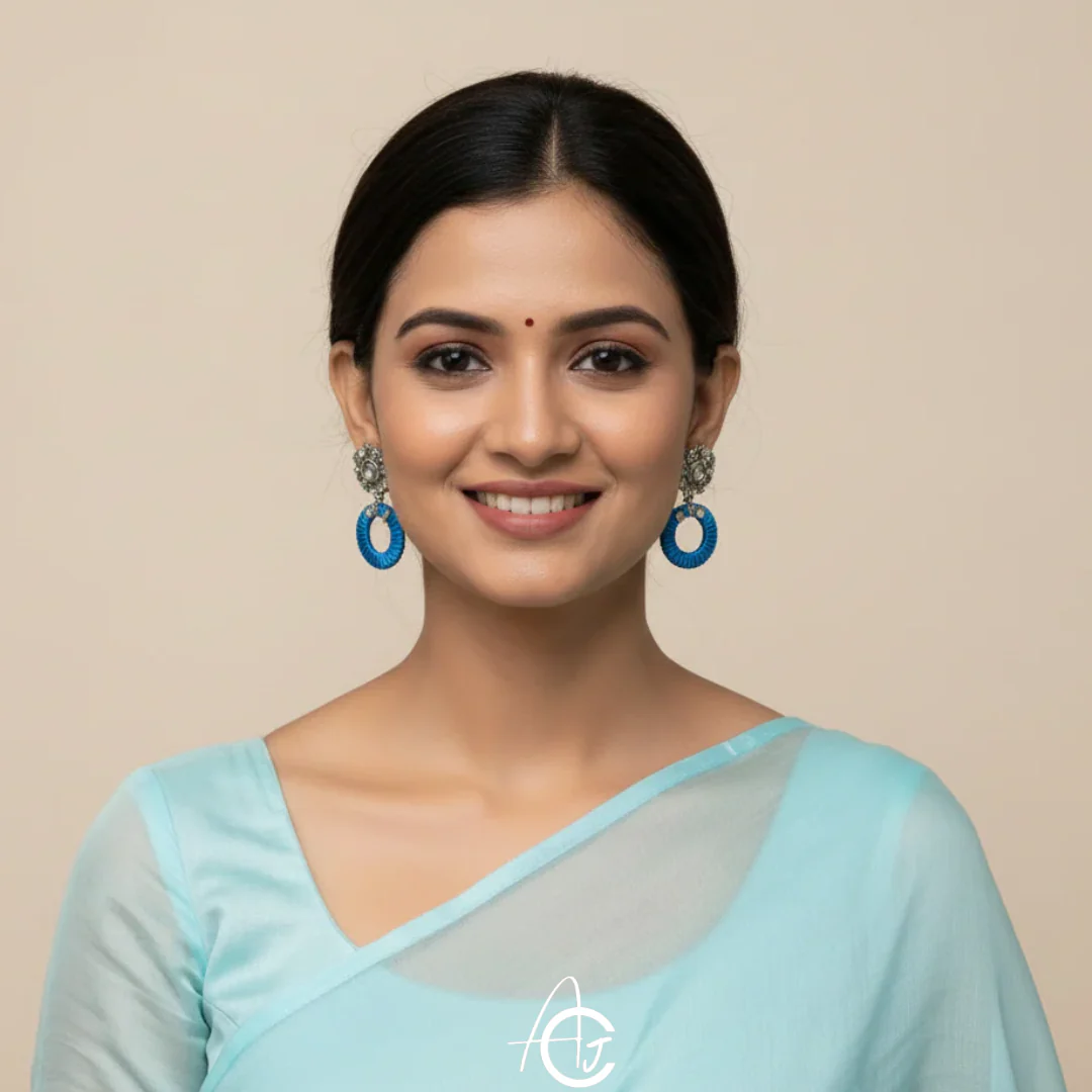 Statement Earrings : Handmade - Image 4