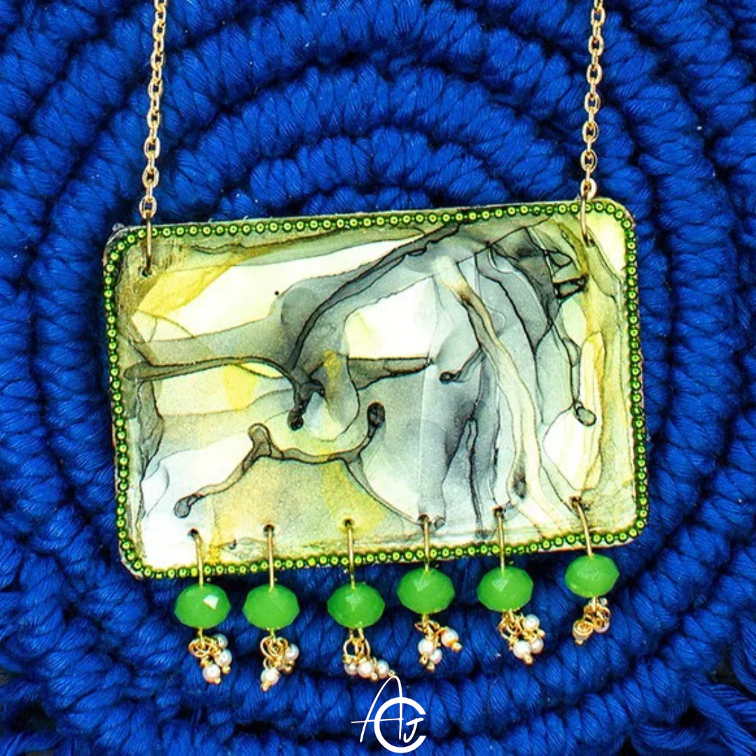 Fluid Necklace : Handmade - Image 5