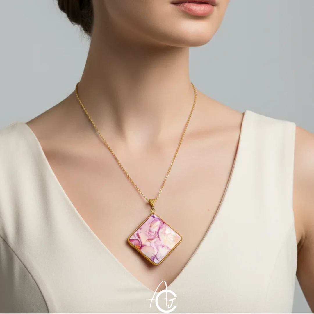 Fluid Necklace : Handmade - Image 4