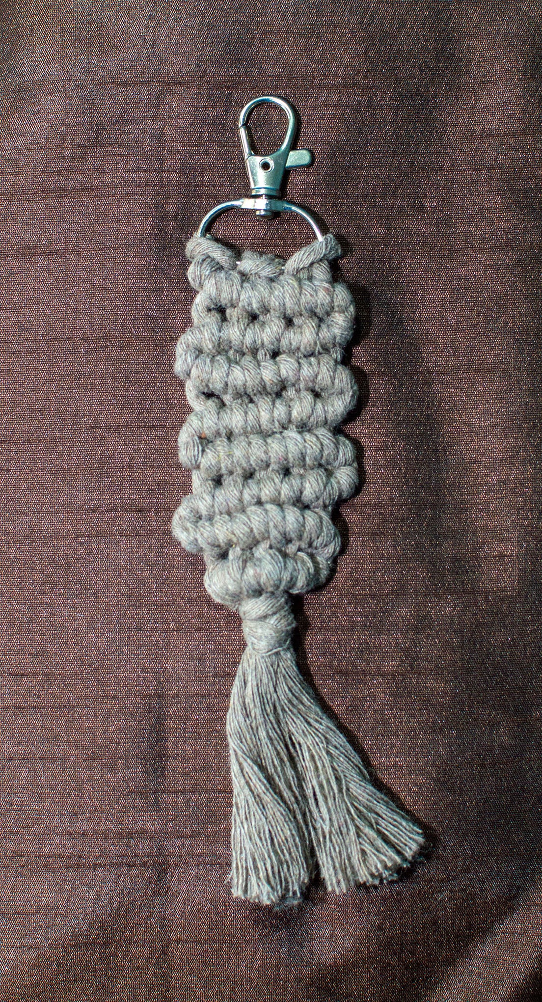 Macrame Keychain / Bag Jewellery : Handmade - Image 3