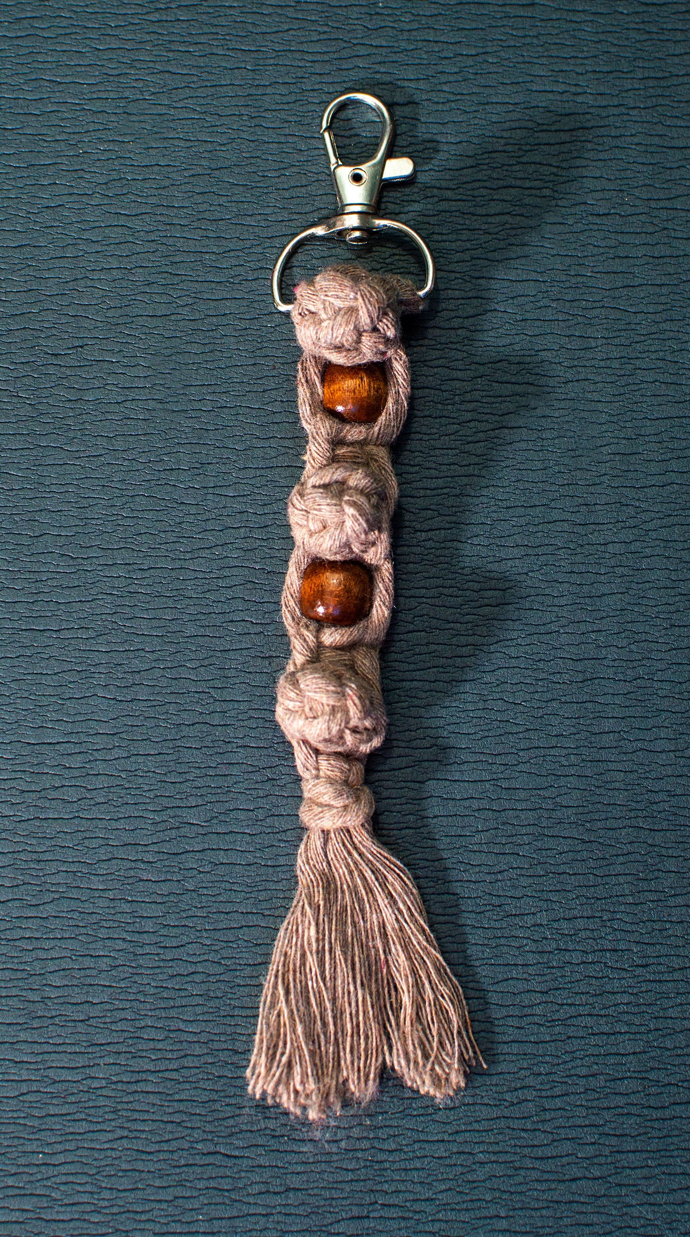 Macrame keychain / Bag Jewellery : Handmade - Image 2