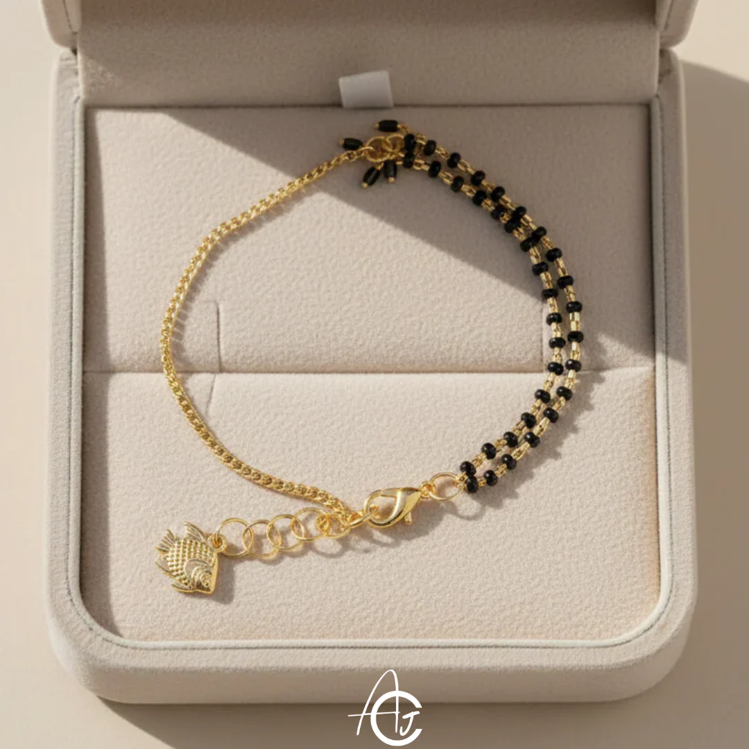Reena Mangalsutra Bracelet : Handmade - Image 2