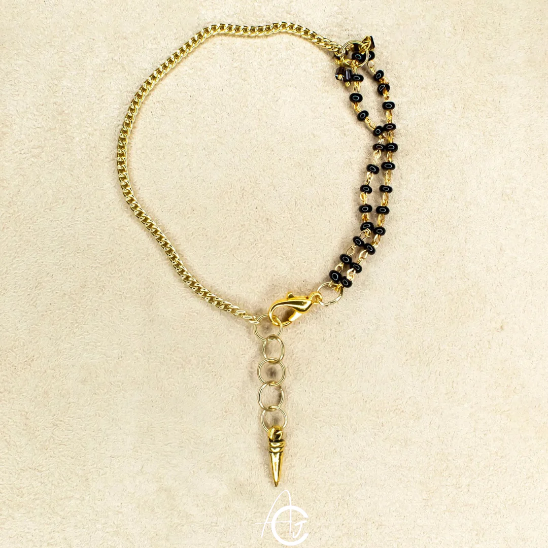 Roshni Mangalsutra Bracelet : Handmade - Image 7