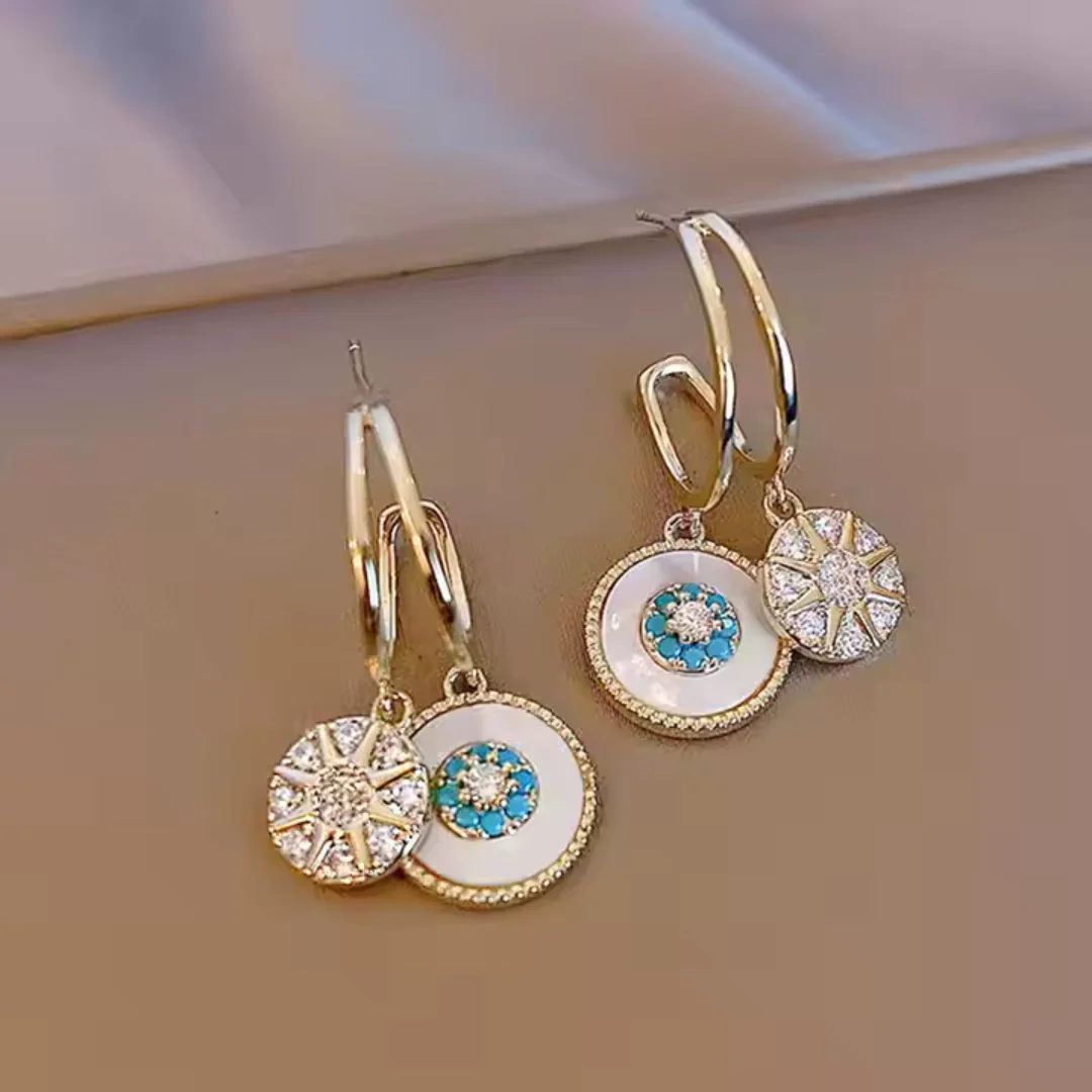 Pretty Evil Eye Earrings - Image 3