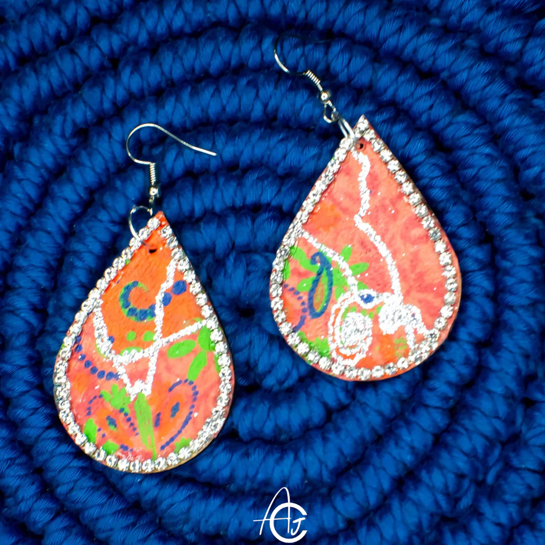 Statement Earrings : Handmade - Image 6