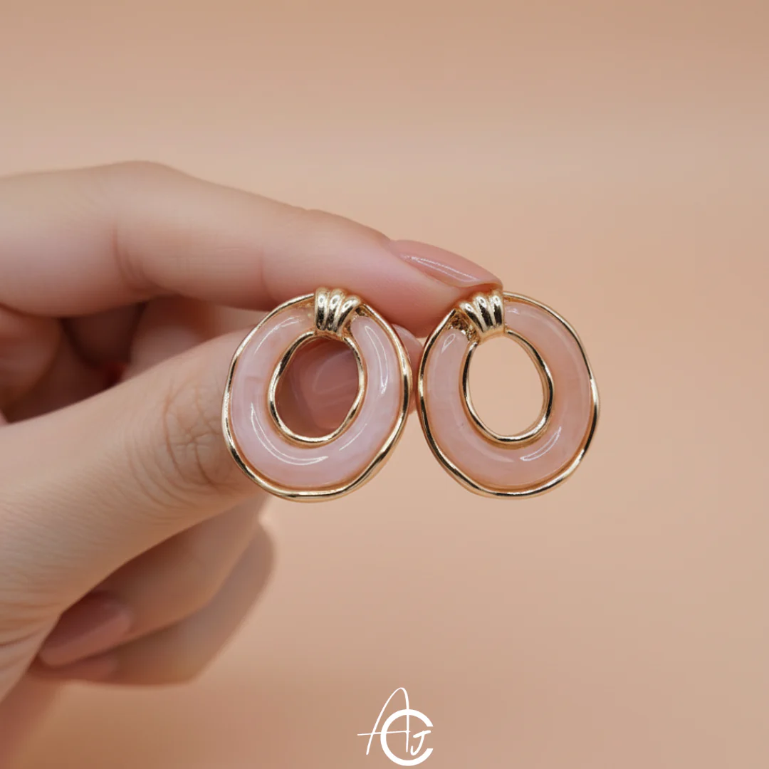 Semi Precious Stone Earrings