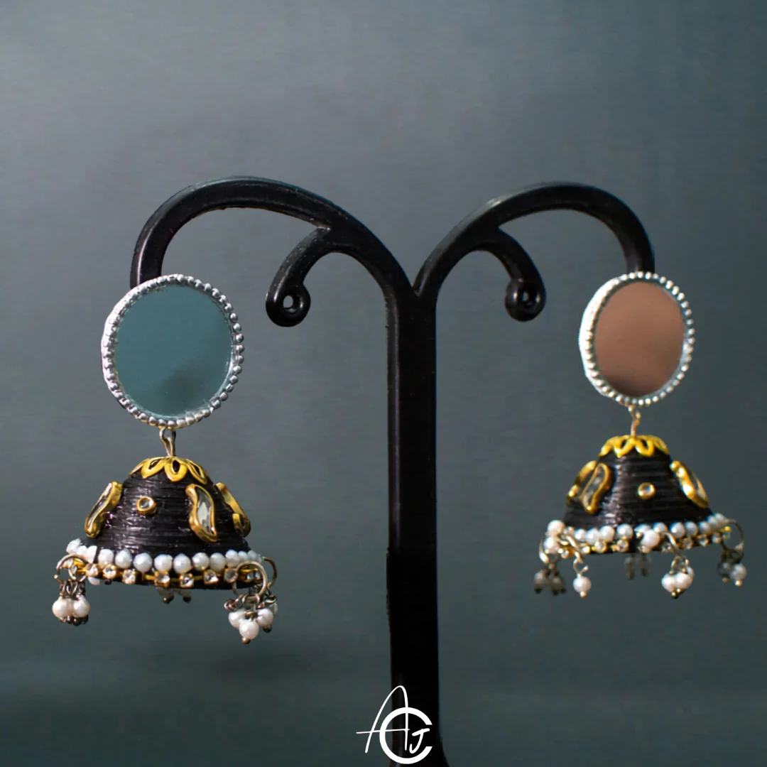 Statement Jhumka : Handmade - Image 5