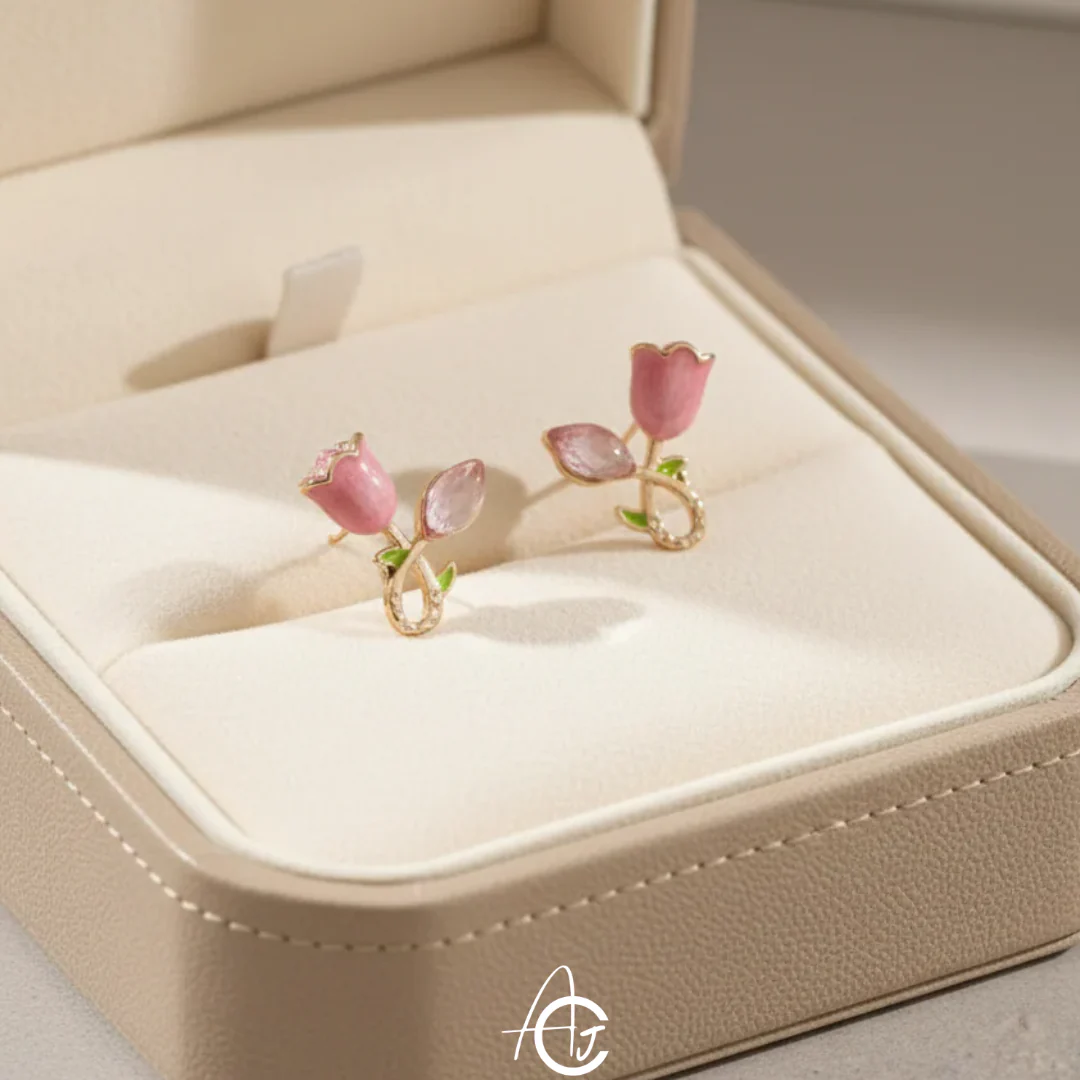 Shiney Daisy Earrings - Image 3