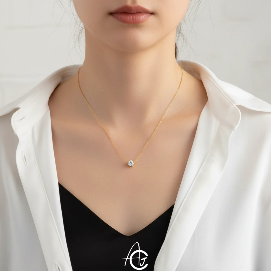 Solitaire Necklace