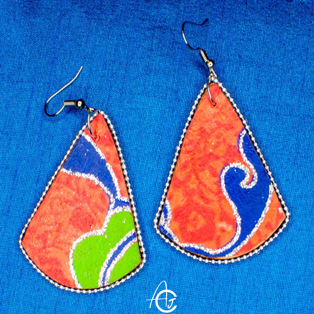 Statement Earrings : Handmade - Image 6