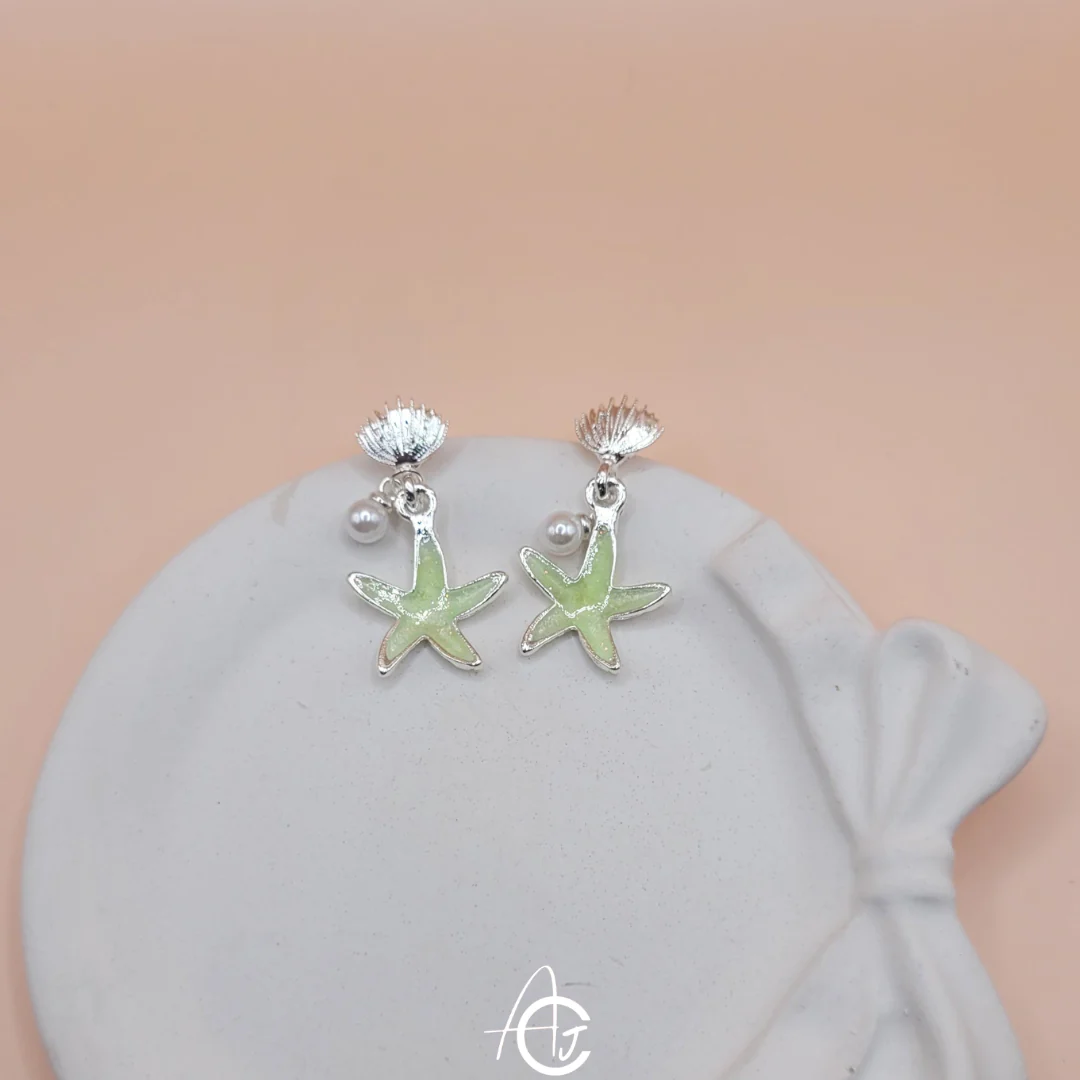 Star And Shell Earrings - Image 7