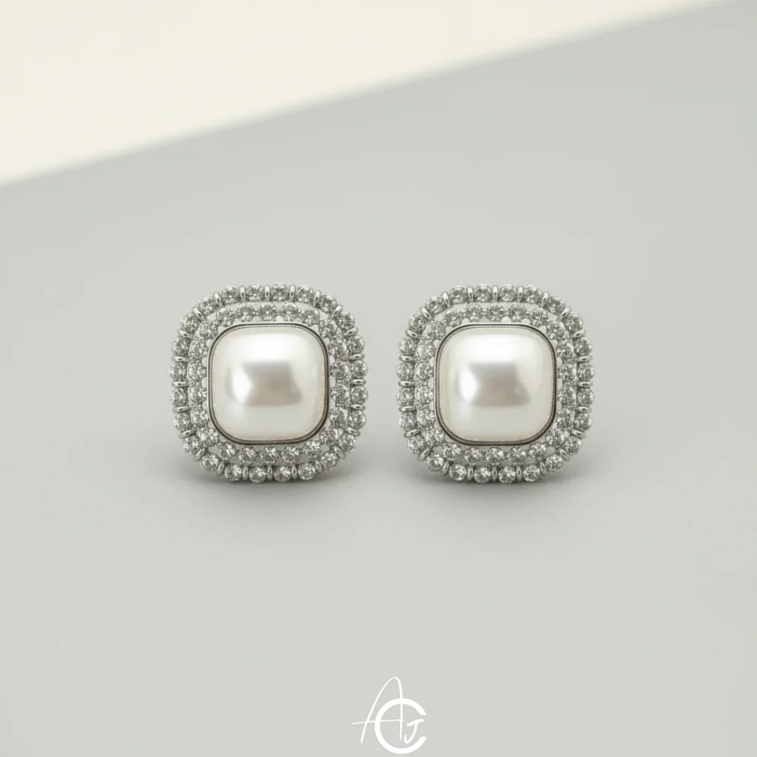 Statement Pearl Earrings - Image 6