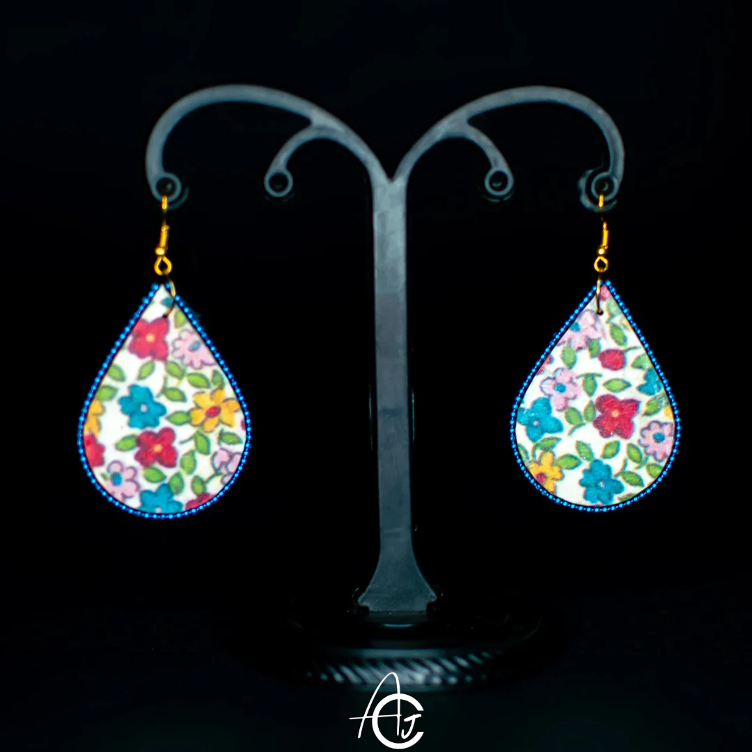 Statement Earrings : Handmade - Image 4
