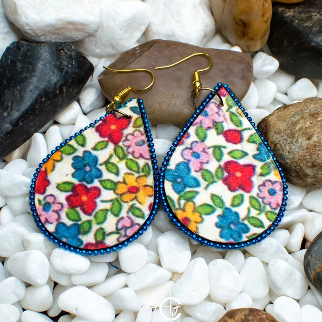 Statement Earrings : Handmade - Image 5